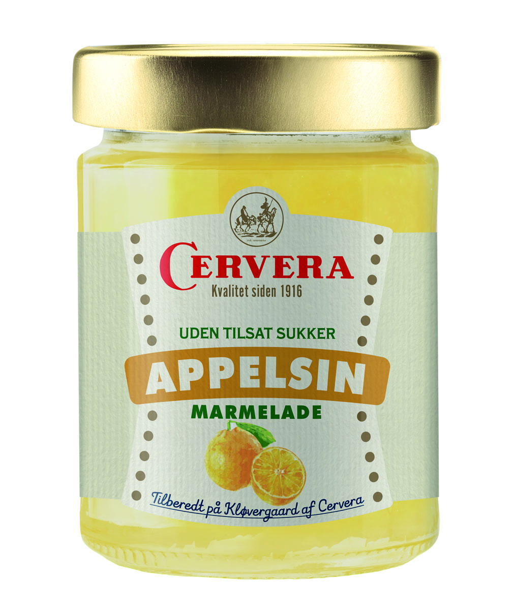 Appelsin Marmelade u/sukker 300 g - Cerv